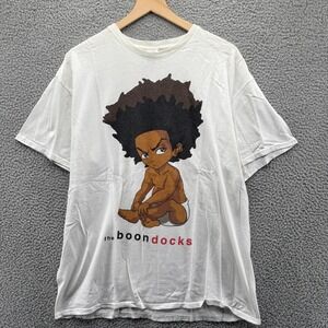 Vintage The Boondocks Biggie Shirt Mens XL White